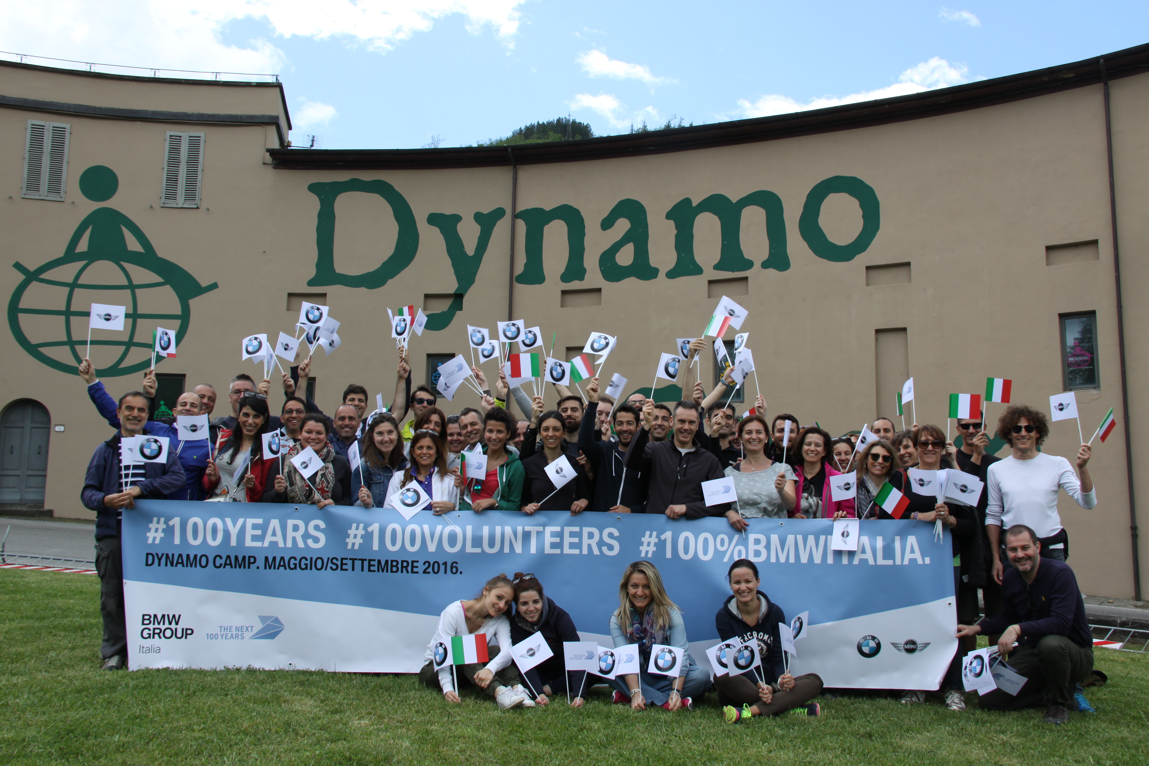 100 volontari per Dynamo camp