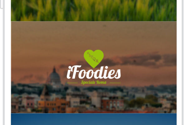 iFoodies, BMW ie lo speciale Roma