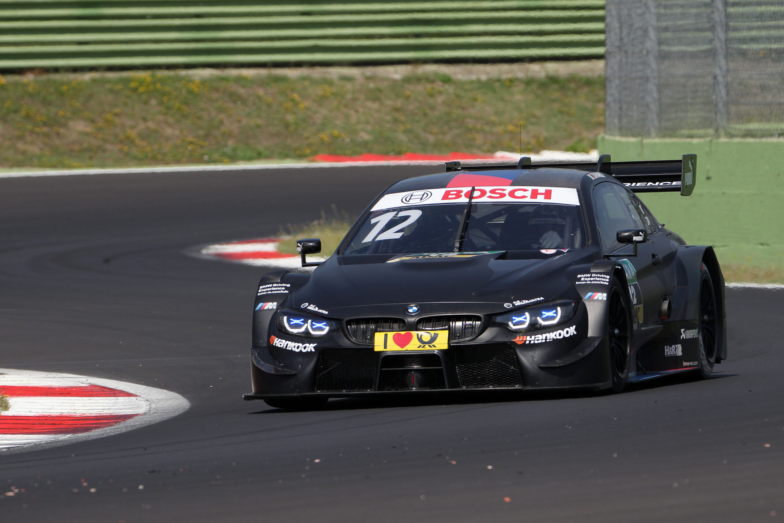 Alex Zanardi ha completato 294 giri al volante della BMW M4 DTM