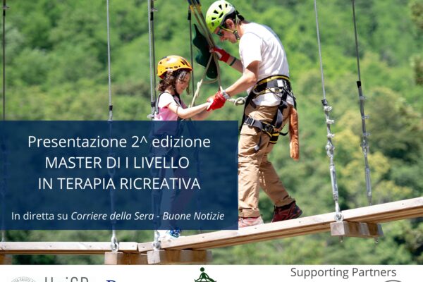 Inclusione sociale: cocnluso il primo master in terapia ricreativa